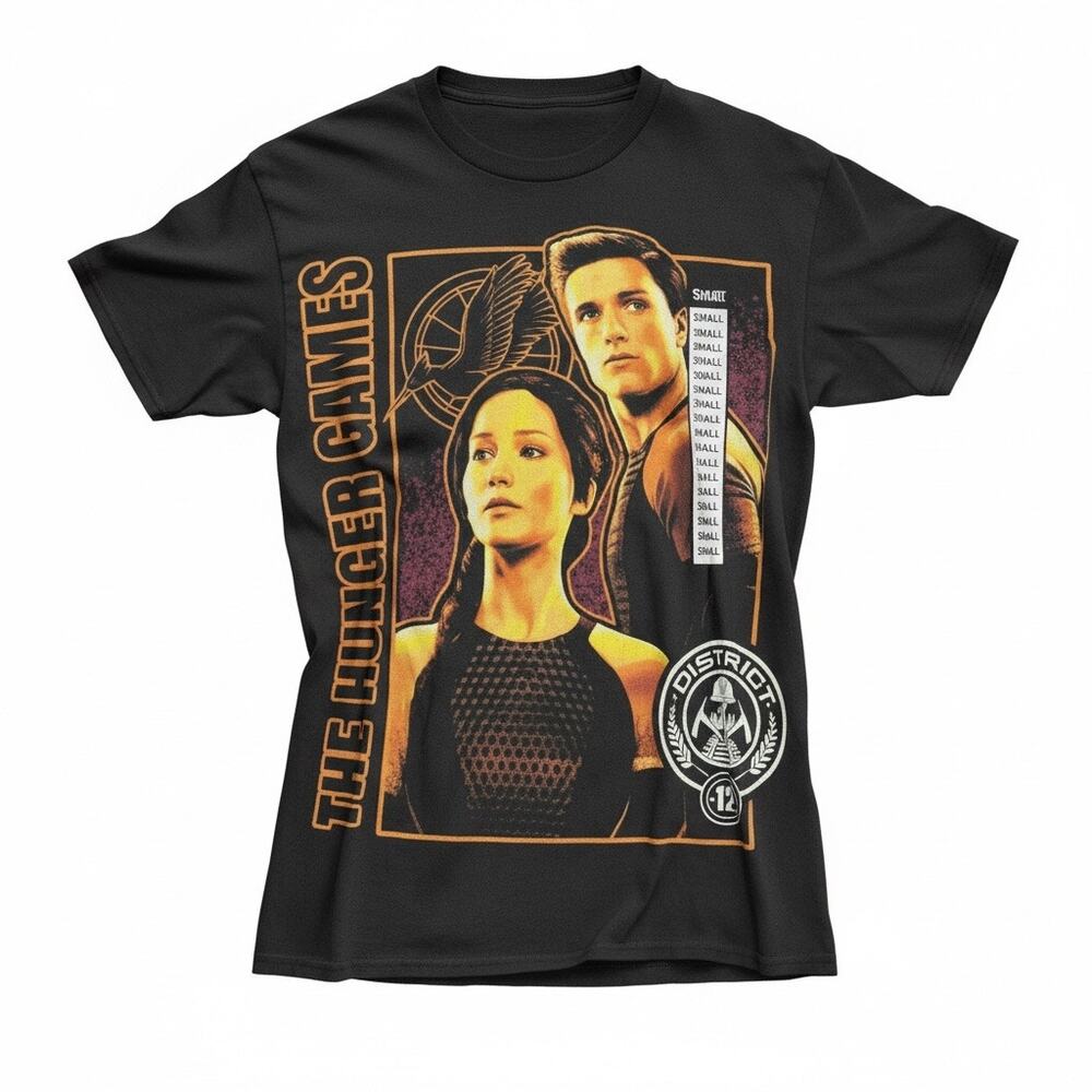 The Hunger Games District 12 Graphic T-Shirt Small NWT
